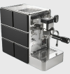 Кофемашина эспрессо рожковая Stone Espresso Mine Black, Inox Black, корпус черный