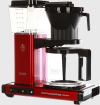 Кофеварка Moccamaster KBG741, красный металлик