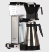 Кофеварка Moccamaster KBGT 741 Off-White 79325, глянцевое серебро