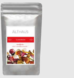 Гуанабана, фруктовый чай ALTHAUS гибискус, яблоко, шиповник, ананас, лакрица, календула и др.