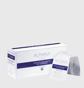 Инглиш Брэкфаст Сент Эндрюс чай пакетированный для чайника Althaus Grand Pack