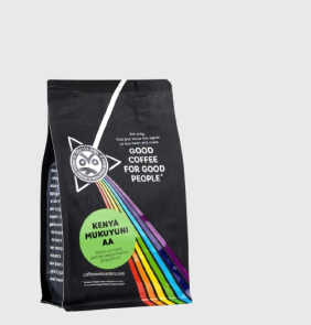 Kenya Mukuyuni AA, кофе OWL в зернах Specialty Coffee, упаковка 125 гр.