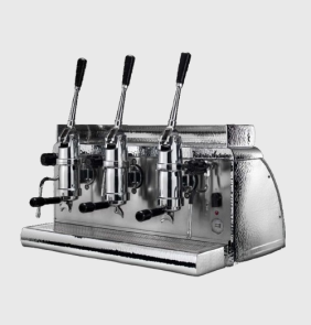 Кофемашина эспрессо леверная Victoria Arduino Athena Leva 3 groups, корпус стальной хром