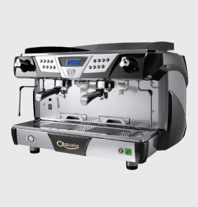 Кофемашина эспрессо рожковая ASTORIA Plus4You SAE 2 groups, высокие группы цвет чёрный хром