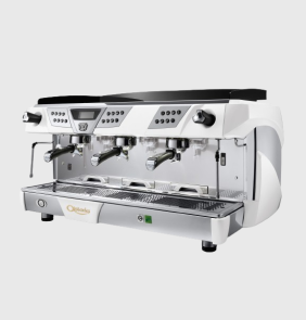 Кофемашина эспрессо рожковая ASTORIA Plus4You SAE 3 groups, высокие группы цвет белый хром