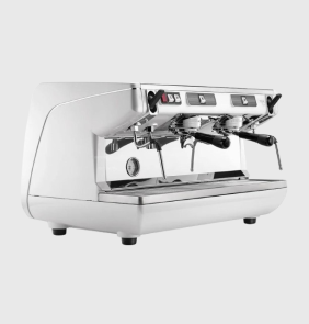 Кофемашина эспрессо рожковая Nuova Simonelli Appia Life 2 groups S White полуавтомат, цвет белый