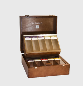 Ларец Althaus Pyra-Pack из мореного ореха, для 10 видов храниения и демонтрации
