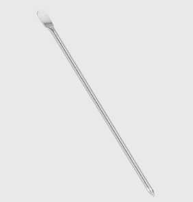 Metallurgica Motta 660-R, latte art pen, Карандаш бариста из нержавеющей стали для этчинга, красный