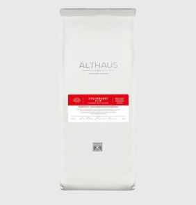Стробери Флип, Фруктовый чай ALTHAUS Гибискус, яблоко, шиповник, клубника, аромат ванили