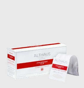 Строберри Флип чай фруктовый пакетированный для чайника Althaus Grand Pack