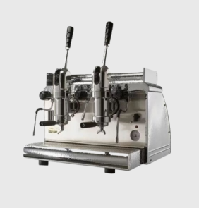 Кофемашина эспрессо леверная Victoria Arduino Athena Leva 2 groups Steel, корпус цвета стальной хром