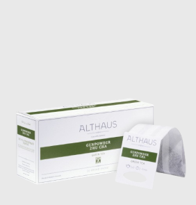 Жу Ча Ружейный Порох чай зеленый пакетированный для чайника Althaus Grand Pack